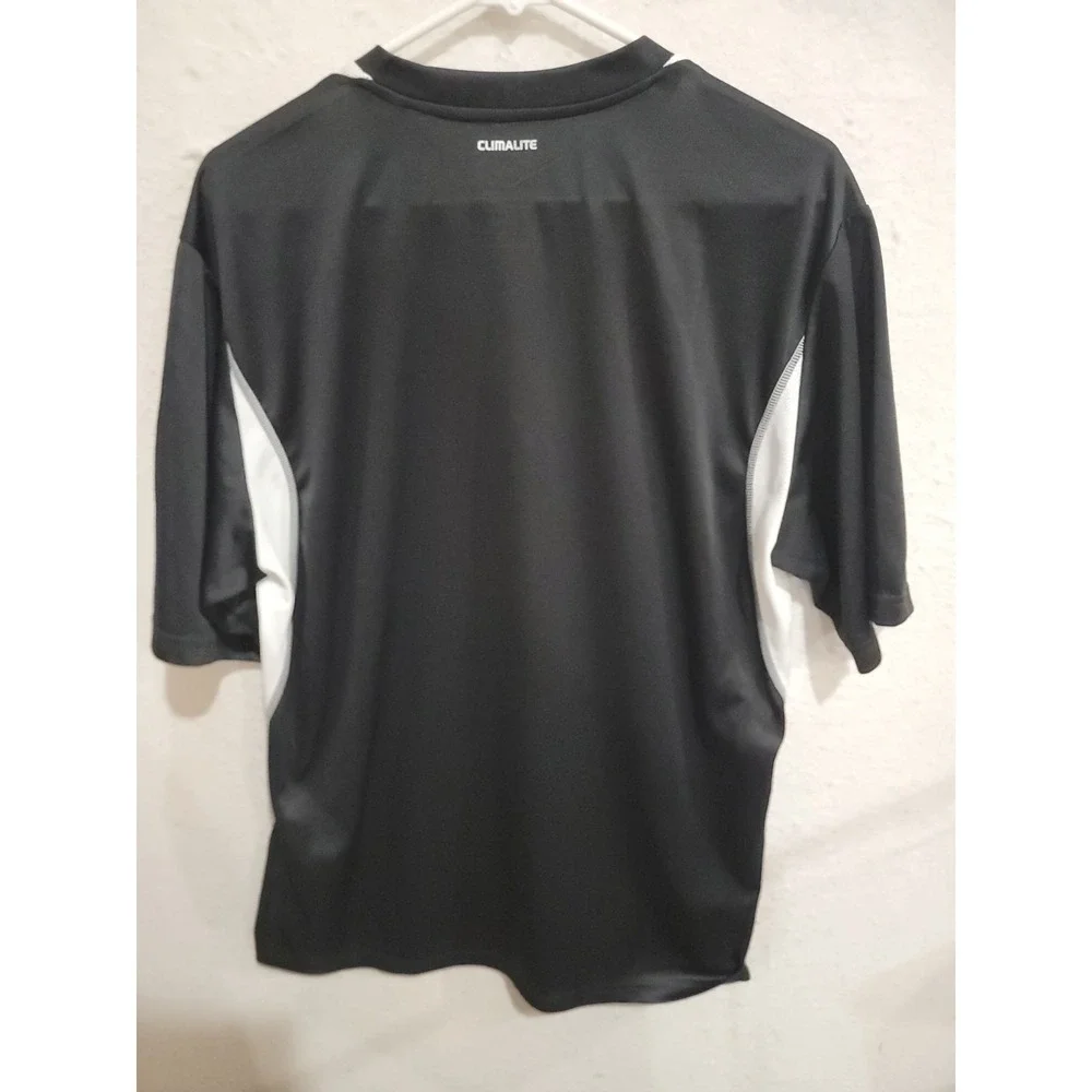 Adidas F50 Men's Large Black White‎ Climalite Training Jersey Soccer Shirt L